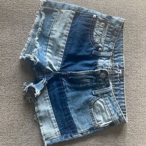 7forallmankind girls jeans shorts only